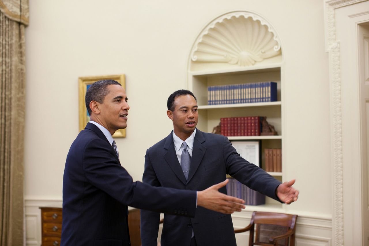 President Obama and Tiger Woods enjoyed a round of golf in Palm Beach, Florida in February this year. The press were left disappointed though, as it was a strictly private affair.