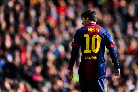 Brunel's study suggests the world's top talent, like Barcelona's record-breaking striker Lionel Messi, are able to suppress their urge to act instinctively, which makes them less likely to fall for feints or tricks.