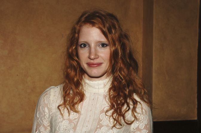 Best actress nominee Jessica Chastain's early work includes guest spots on TV series "ER" and "Veronica Mars." The actress, here at an April 2006 party, appeared in the TV movie "Blackbeard" that year.