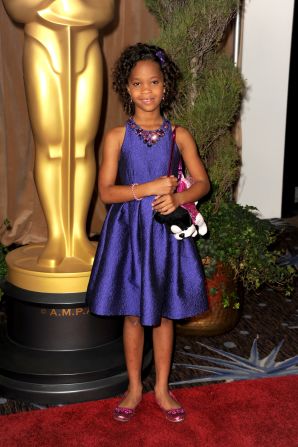 The actress, whose role in "Beasts of the Southern Wild" earned her a best actress nomination, will next appear in "Twelve Years a Slave." Wallis, 9, is the youngest best actress nominee to date.
