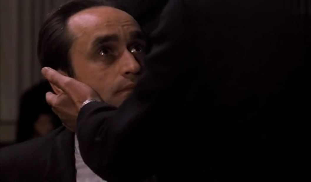 "I know it was you Fredo. You broke my heart!" John Cazale broke lots of moviegoers' hearts as the fragile and vulnerable Fredo Corleone in "The Godfather: Part II." He was never nominated for the role, though he has the distinction of being the only actor to have every feature film he appeared in ( a total of five) be nominated for best picture.