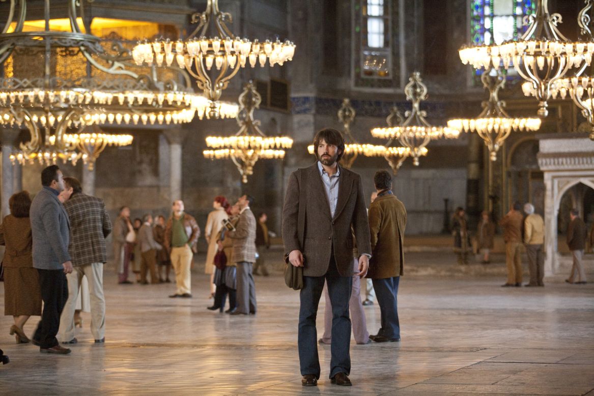 The Oscar nominees for best picture take moviegoers all over the world -- such as Istanbul's Hagia Sophia, where "Argo" had a scene. Indeed, while much of "Argo" is set in Iran, filming for many of its scenes took place in Turkey. Locations in and around Washington also appear in the film directed by and starring Ben Affleck.