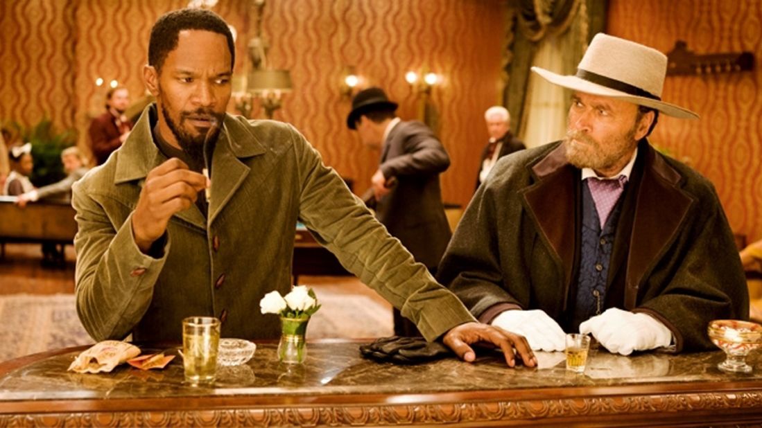Much of Quentin Tarantino's "Django Unchained," starring Jamie Foxx, left, was filmed in the Louisiana town of Edgard.