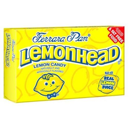 <strong>Worst sour candy: Lemonheads, 6-ounce box  </strong><br />There are 12 suggested servings in one of these jumbo boxes of chewy candies, "made with real lemon juice," adding up to 600 calories total. They're also made with sugar -- lots of it: Each box has 132 grams!<br /><br /><a href="http://www.health.com/health/gallery/0,,20551987,00.html?xid=cnn" target="_blank" target="_blank">Health.com: Best and worst foods for digestion</a>