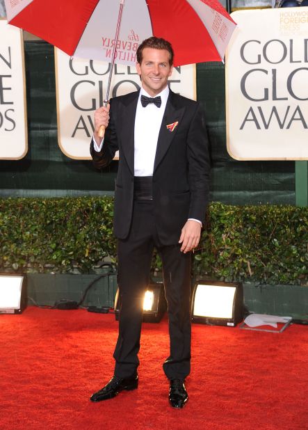 Cooper hit A-list status after starring in 2009's "The Hangover." The actor, 38, pictured here at the 2010 Golden Globe Awards, earned the title of People's Sexiest Man Alive in 2011.