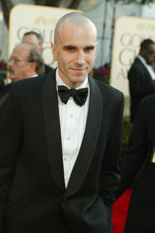 "Lincoln" marks Daniel Day-Lewis' fifth Academy Award nomination. The actor, who has won the Oscar for best actor twice before ("My Left Foot" in 1989 and "There Will Be Blood" in 2007) is pictured here at the 2003 Golden Globe Awards.