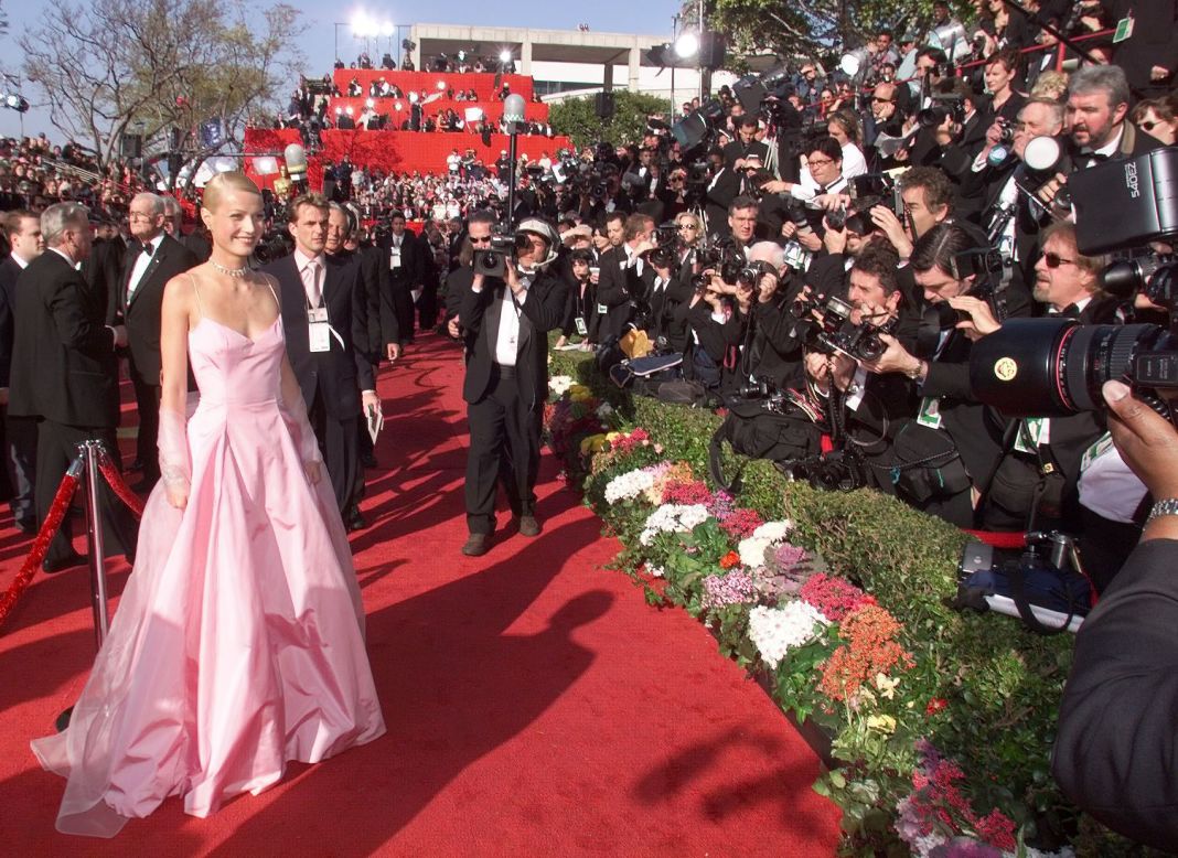 The Ralph Lauren gown Gwyneth Paltrow wore to the Oscars in 1999 is credited with making the color pink fashionable again. The dress received mixed reviews from critics, but it's still one of the most recognizable looks ever on the red carpet.