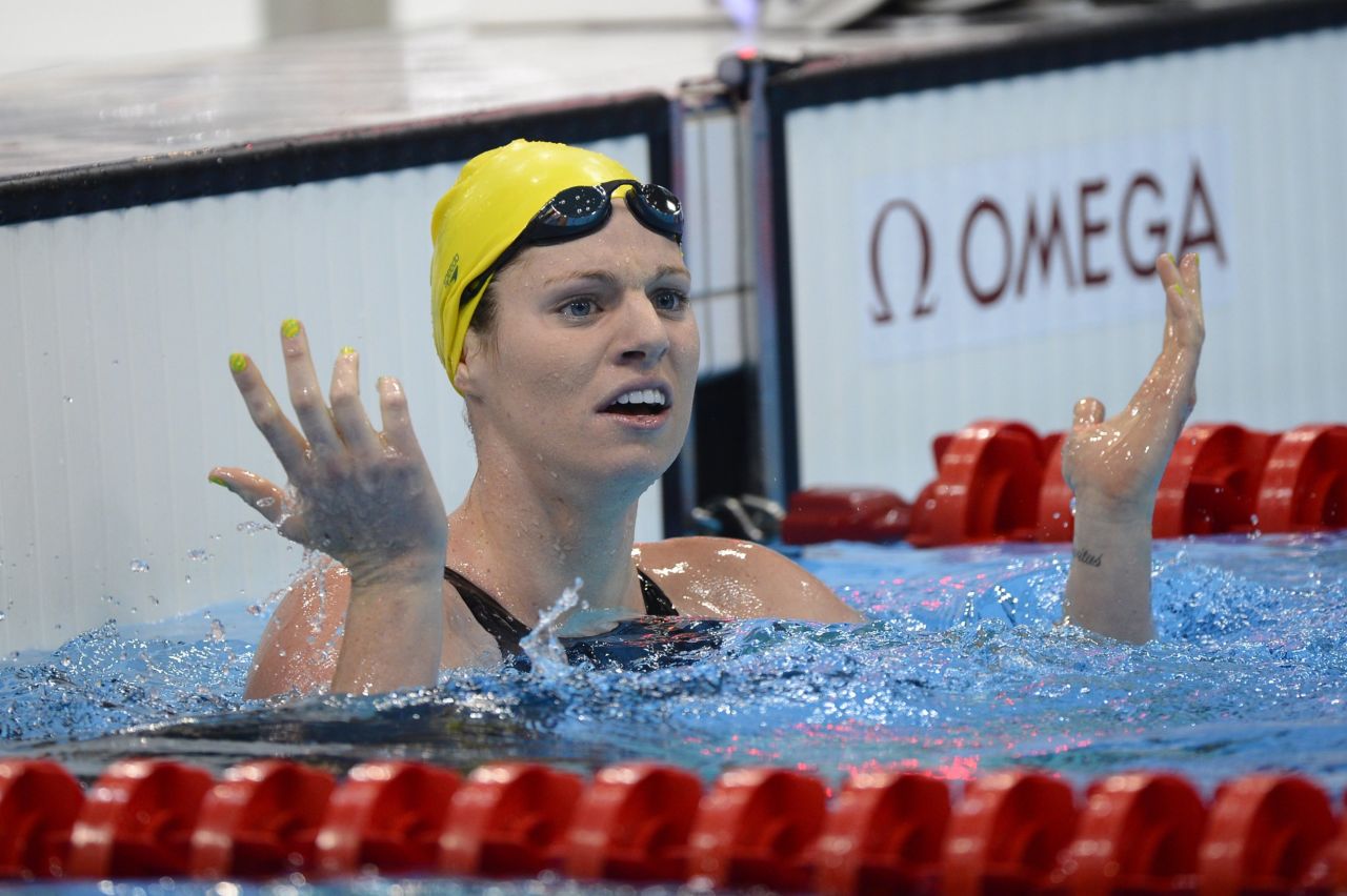 The Australian swim team was criticized for under-achieving in London -- Emily Seebohm blamed her overuse of social networking website Twitter for her failure to win gold despite being favorite in the women's 100m backstroke.