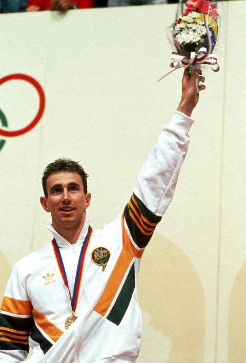 Duncan Armstrong was Australia's only swimming gold medalist at the 1988 Olympic Games in Seoul, South Korea.