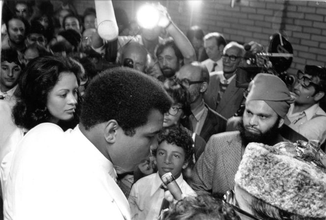 Muhammad Ali and wife Veronica visited South Shields, England in 1977 and had their marriage blessed in the local mosque. The day is still fondly remembered by the town's Yemeni community, one of the UK's oldest Muslim populations.