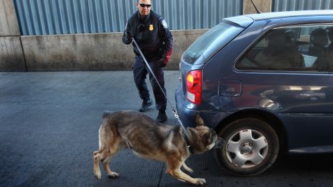 The Supreme Court found Tuesday that a positive "hit" from the sniff of a police dog could establish probable cause for the search of a vehicle.