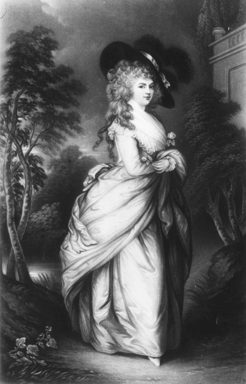 Adam Worth, the inspiration for Sir Arthur Conan Doyle's diabolical character Moriarty, stole "Georgiana, Duchess of Devonshire," painted by Thomas Gainsborough in 1876.
