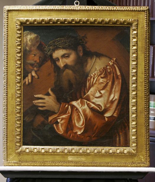 Many works of art that were taken by the Nazis were never recovered. Others were returned after years of legal battles. "Christ Carrying the Cross," by Italian artist Girolamo de' Romani, was returned to his family in 2012.