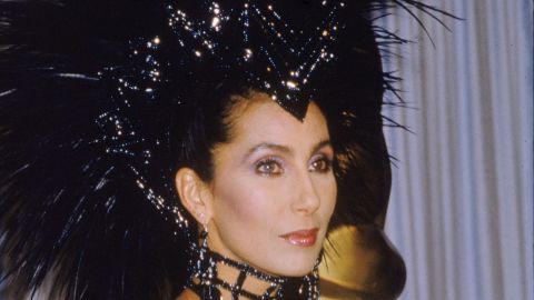 Cher got riled up enough at Donald Trump to go all-caps.