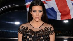 Kim Kardashian Topshop LA February 2013
