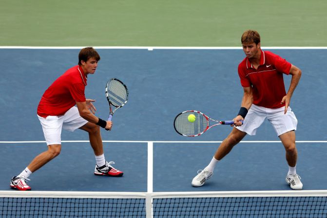 The Harrison brothers are being tipped as the next big U.S. hopes. Ryan, right, has already won more than $1 million in prize money and represented his country in Davis Cup, while Christian -- two years younger at 18 -- is ranked 392nd.