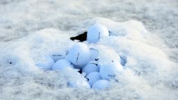 While forecasts hinted at a morning frost, few expected a deluge of snow at the World Golf Championships which is being played at 2,800 feet above sea level. Over two inches of snow fell in under 24 hours, leaving conditions unplayable.