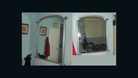 Bloody Mary! Bloody Mary! This "haunted" mirror sold on eBay for about $150. Because what could possibly go wrong?
