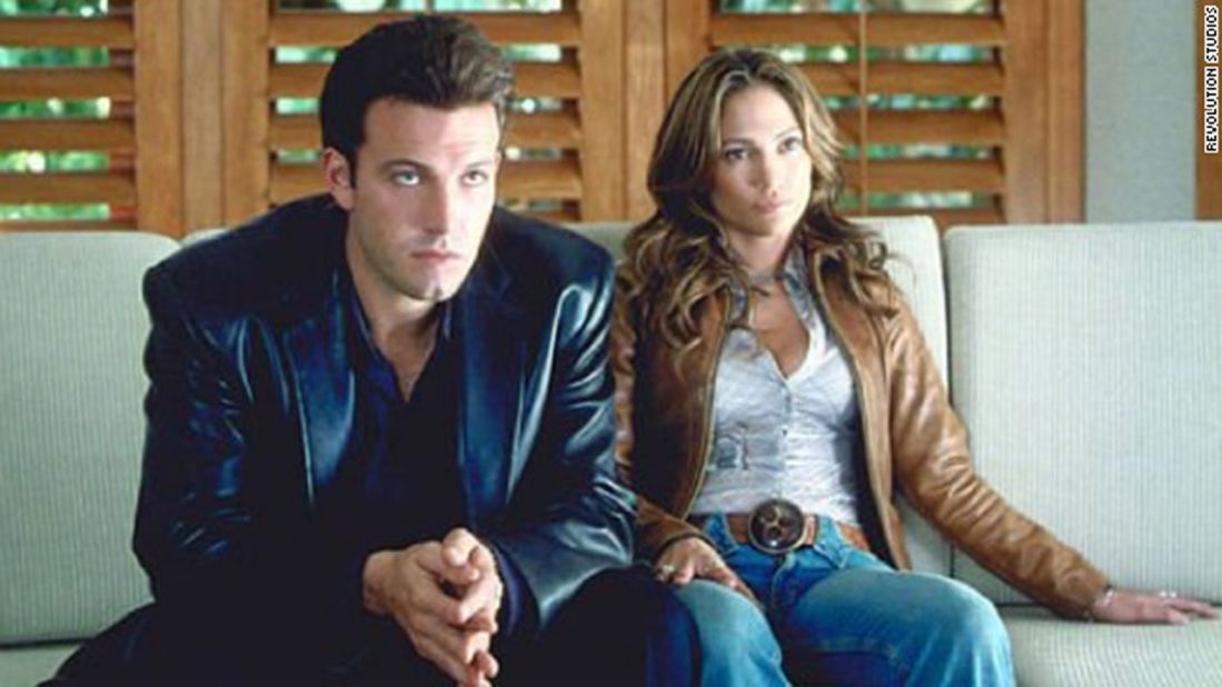 Affleck and Jennifer Lopez fell in love on the set of 2003's universally panned "Gigli." 