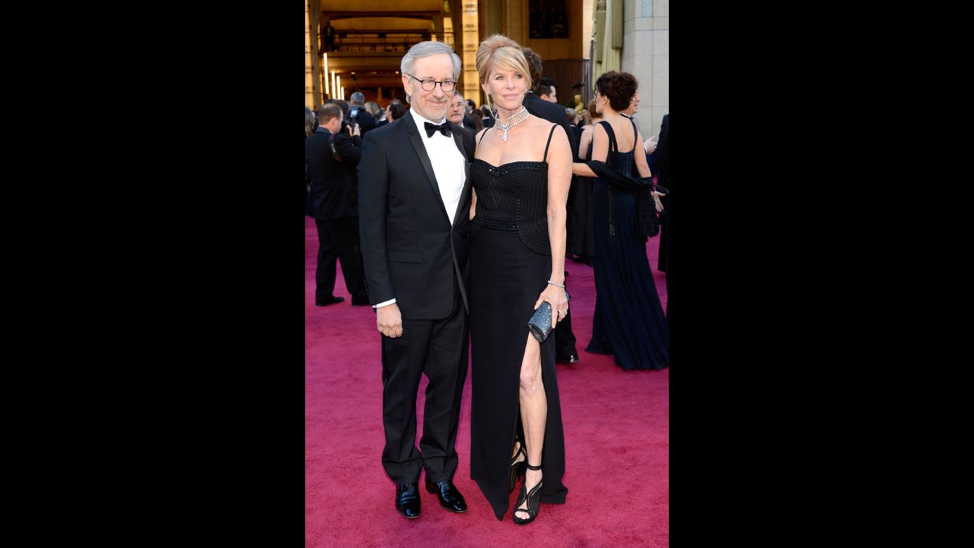 Steven Spielberg and wife Kate Capshaw