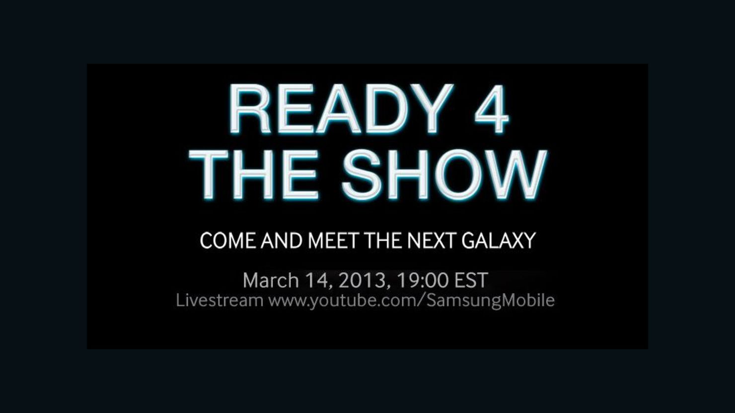 In a promo for its March 14 event, Samsung strongly hinted it will unveil the successor to its popular Galaxy S III phone.