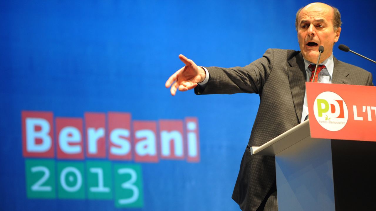 Italian center left Democratic Party leader Pier Luigi Bersani, pictured, laid claim Tuesday to mantle of prime minister but his party fell well short of a majority in senate raising specter of a minority government. 