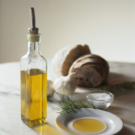 When you cook your veggies or low fat poultry and fish, try olive oil. It should be your go-to oil. <a href="index.php?page=&url=http%3A%2F%2Fwww.ncbi.nlm.nih.gov%2Fpubmed%2F25961184" target="_blank" target="_blank">Earlier studies</a> have shown people have improved cognitive function using it. <a href="index.php?page=&url=http%3A%2F%2Fwww.ncbi.nlm.nih.gov%2Fpubmed%2F24454759" target="_blank" target="_blank">Considered a healthy fat</a>, it has antioxidants, and can also reduce the risk of heart disease and has been shown to prevent the spread of cancer cells, <a href="index.php?page=&url=http%3A%2F%2Fwww.ncbi.nlm.nih.gov%2Fpubmed%2F24918476" target="_blank" target="_blank">earlier studies show. </a>