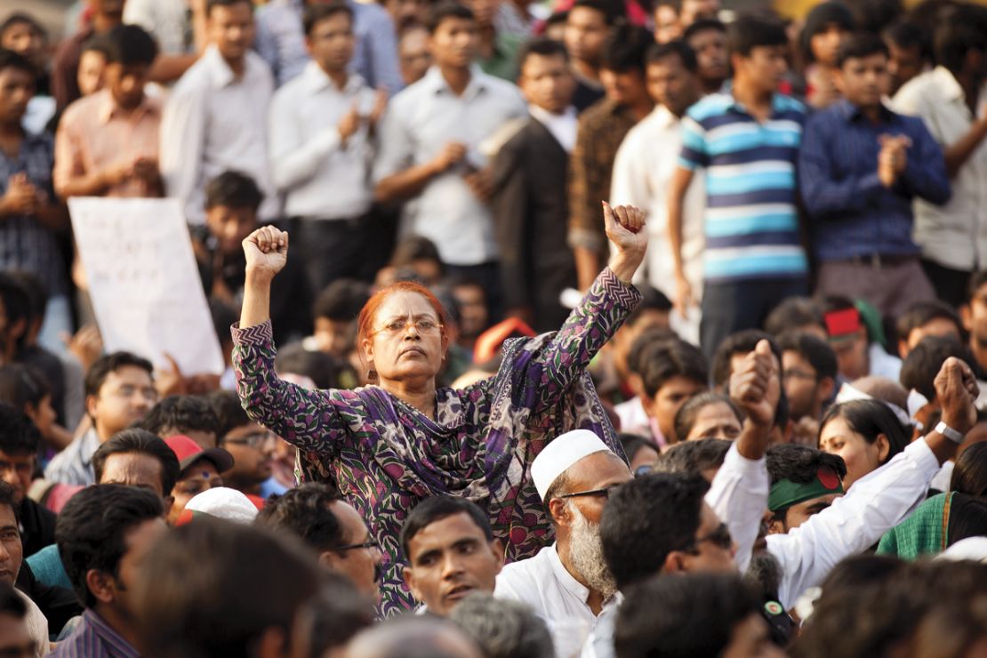 Since February 5, tens of thousands have thronged the Dhaka intersection to demand the death penalty for convicted war criminals.