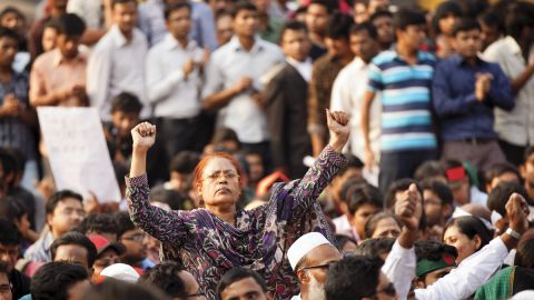Since February 5, tens of thousands have thronged the Dhaka intersection to demand the death penalty for convicted war criminals.