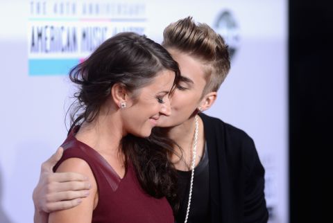 Bieber's relationship with Selena Gomez <a href="http://marquee.blogs.cnn.com/2012/11/12/justin-bieber-selena-gomez/">seemed to end</a> at the end of 2012, although their actions sparked rumors of reconciliation just about every other week. Regardless of their on-again, off-again status, Bieber chose to take his mom, Pattie Mallette, as his date to the 2012 American Music Awards.