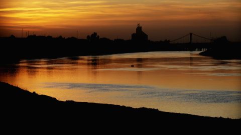 The Tigris River in Iraq