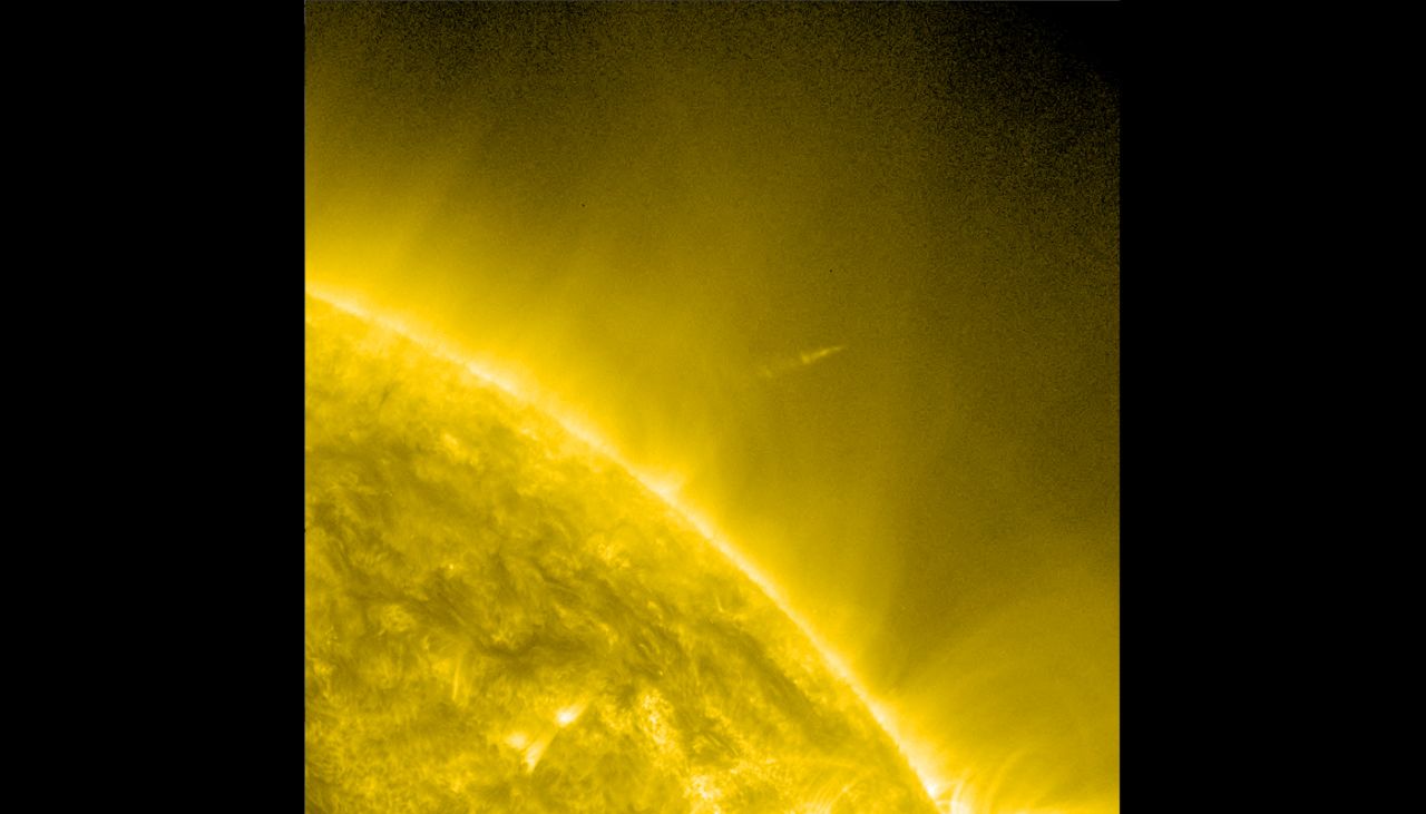 Comet Lovejoy stunned scientists in December 2011 when it flew through the hot atmosphere of the sun and emerged intact. The comet was discovered by amateur astronomer Terry Lovejoy of Australia.