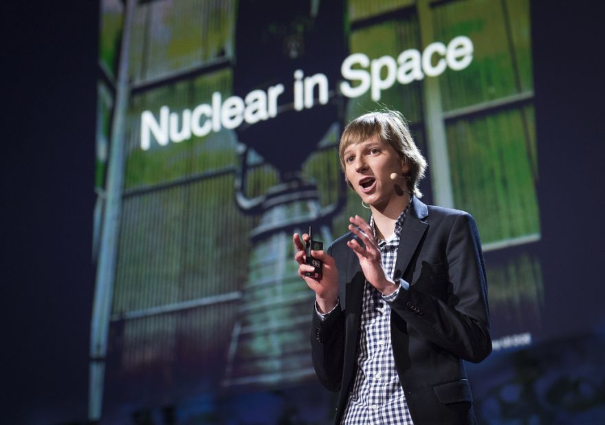Taylor Wilson, 18, aims to build a safer form of nuclear reactors that could be used for spaceflight.