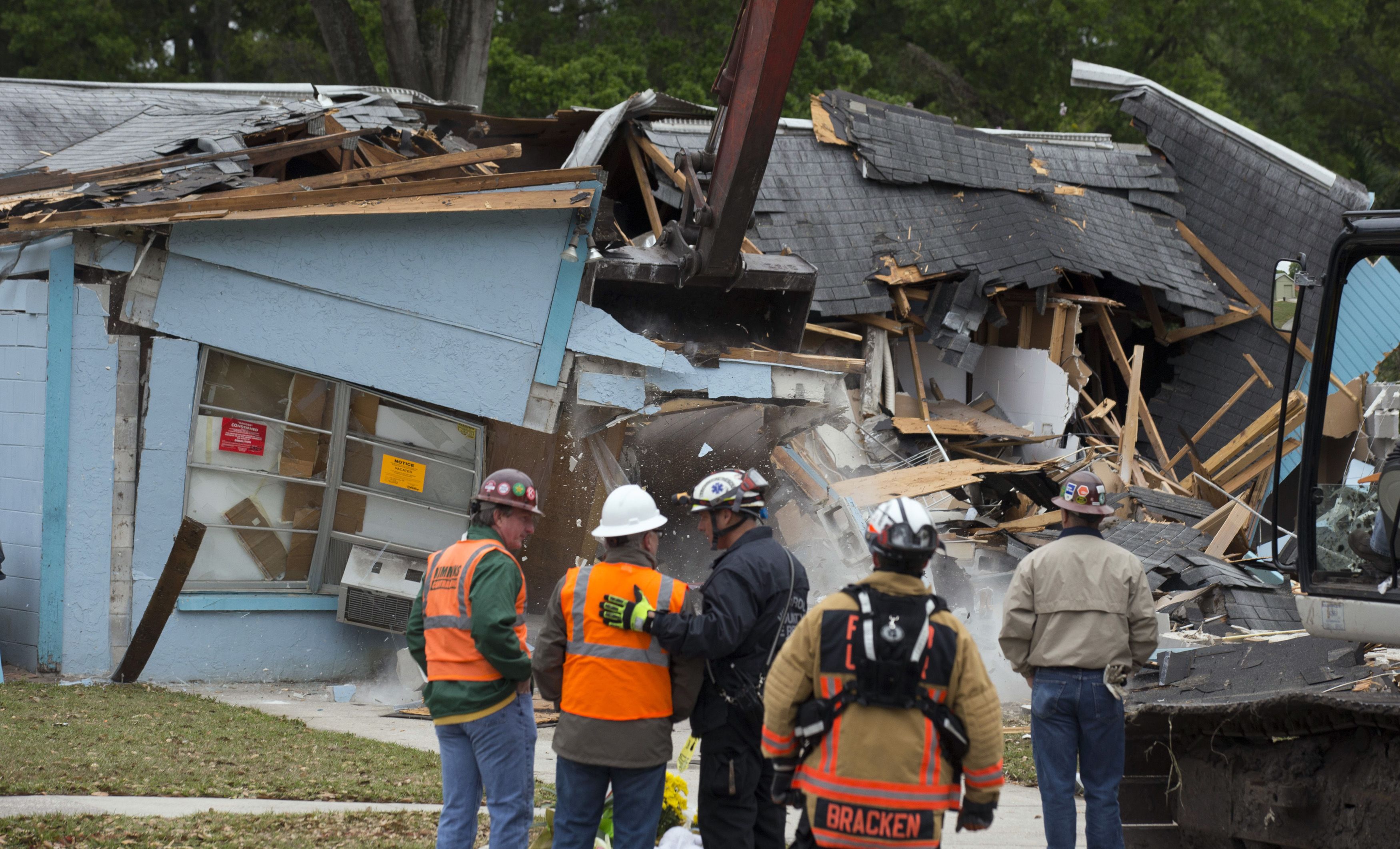 sinkhole house