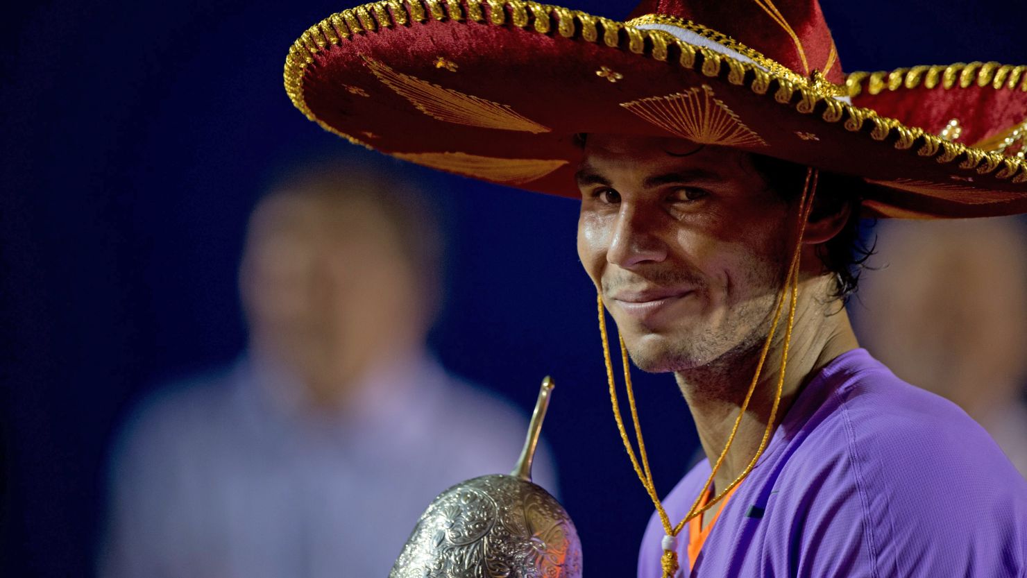 Rafael Nadal defeated fellow Spaniard David Ferrer to win the Mexican Open