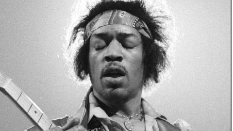 Excuse him while he does what? Jimi Hendrix's "Purple Haze" is among Spotify's songs most often misquoted.