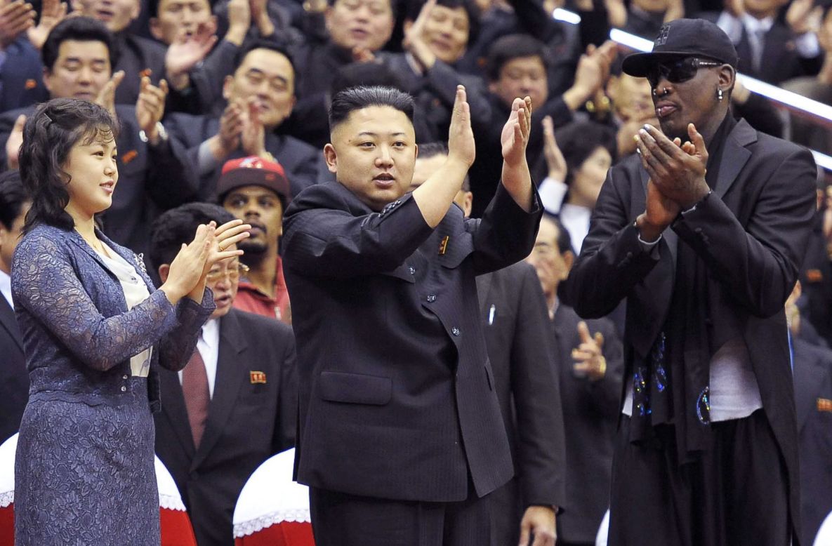 After a visit to North Korea that included a basketball outing with Kim Jong Un, former NBA star Dennis Rodman called the country's supreme leader a "friend for life." In May 2013, Rodman <a href="https://twitter.com/dennisrodman/status/331826019747127297" target="_blank" target="_blank">asked Kim via Twitter to release U.S. citizen Kenneth Bae</a>, who was sentenced to 15 years of hard labor for unspecified "hostile acts" against North Korea.