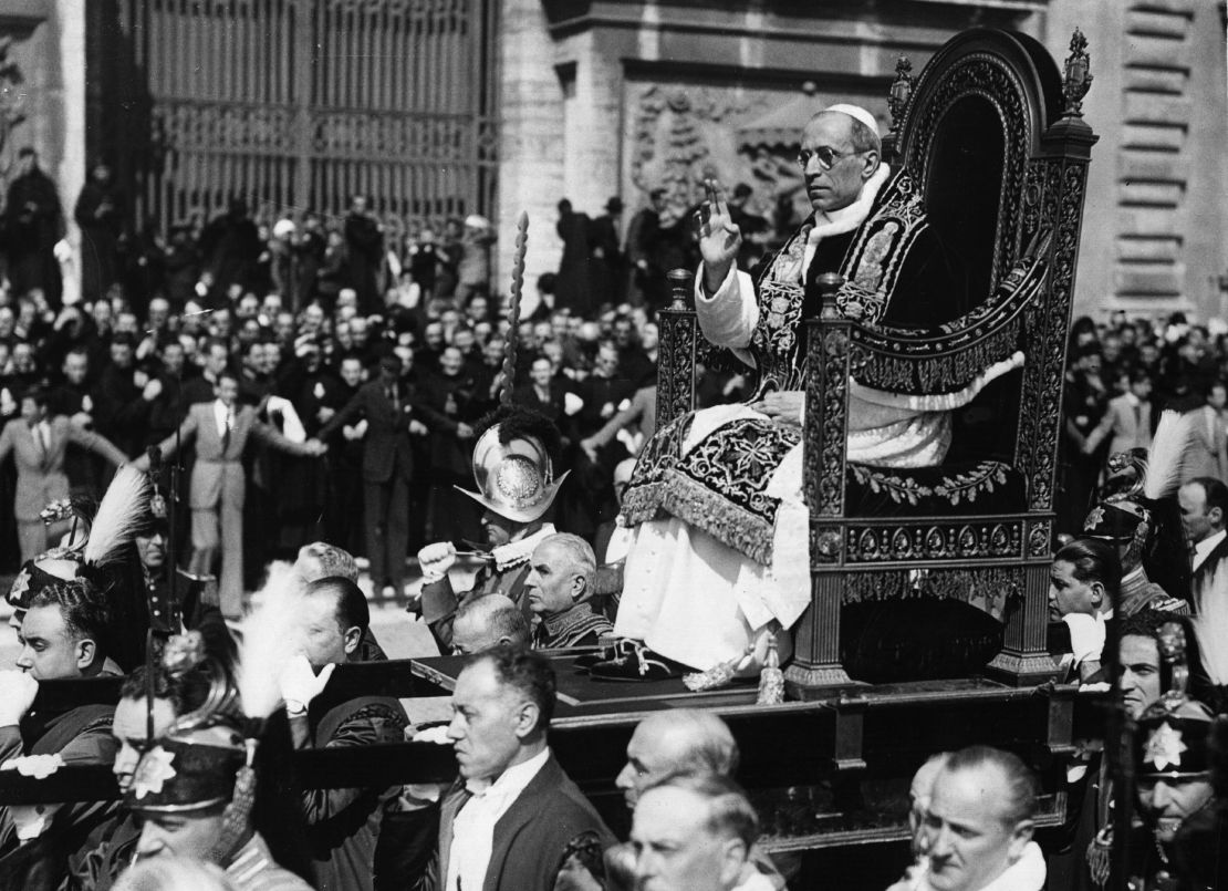 Pope Pius XII was praised by world leaders following WW2 but his reputation deteriorated after his death in 1958.