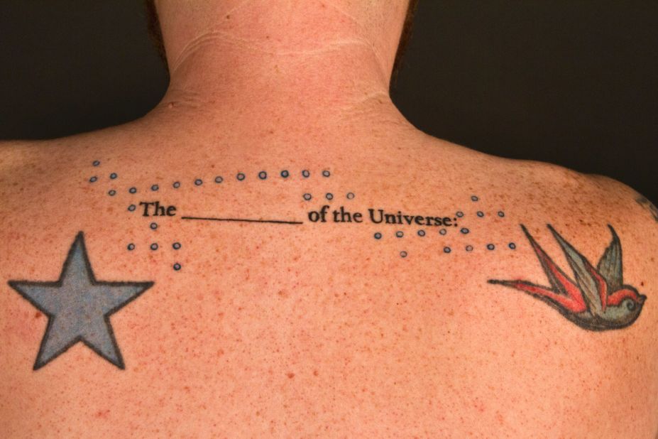 Poet Bianca Spriggs' 496-word poem "The ___________ of the universe: A Love Story" will be tattooed onto 248 Lexington, Kentucky, residents.