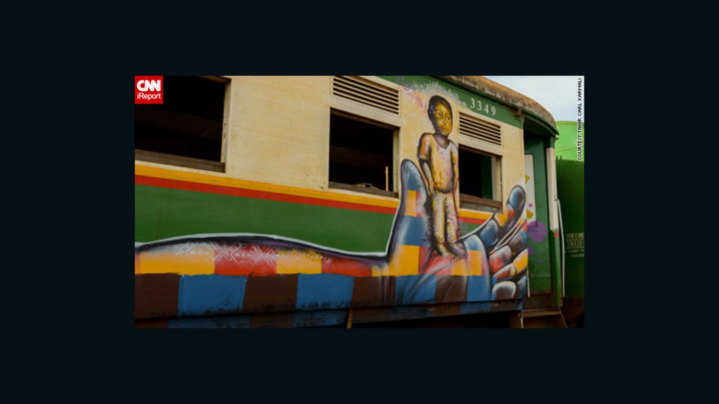Graffiti, social media, artwork -- Kenyans have used many methods to promote peace in the elections.