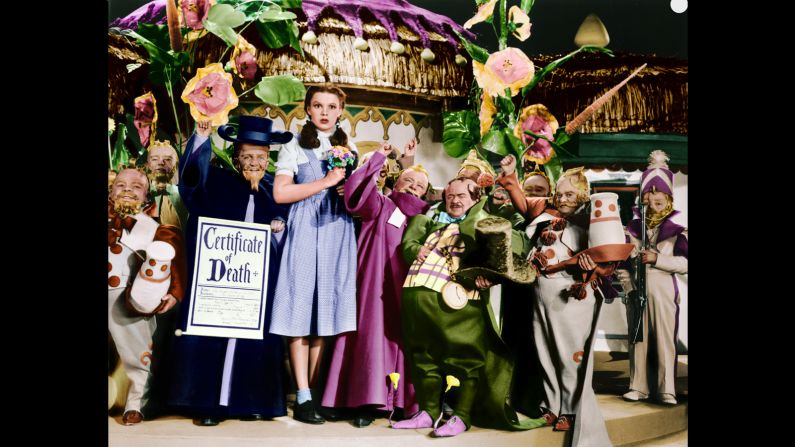 Moviegoers first went to Oz in 1939. Click through to see behind-the-scenes images and publicity shots from the classic "The Wizard of Oz." <a href="http://www.tcm.com/tcmdb/title/852/The-Wizard-of-Oz/" target="_blank" target="_blank">Check Turner Classic Movies' "Wizard of Oz" page to see when the classic will air next.</a>