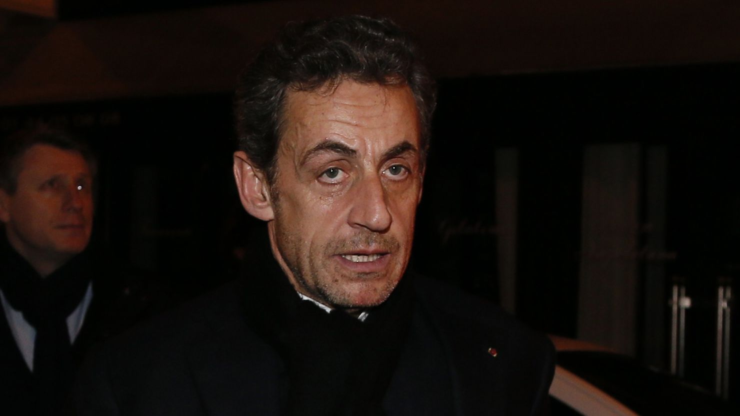 French former President Nicolas Sarkozy on January 28, 2013 in Paris.