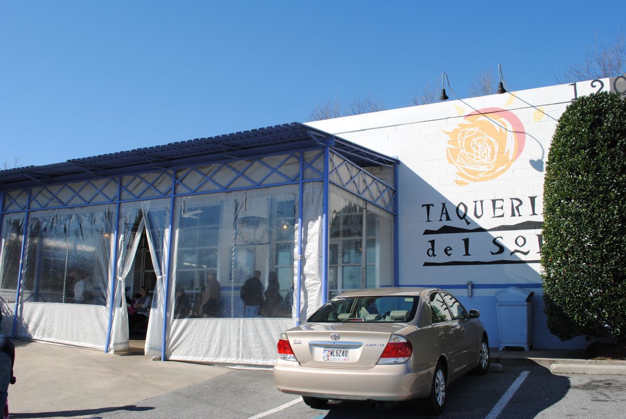 "I drive more than 40 miles each way to <a href="http://www.taqueriadelsol.com/" target="_blank" target="_blank">Taqueria del Sol</a> for beef enchiladas with red chile sauce. The sauce begs to be scooped up with the perfectly fried chips that come warm to the table." -- <a href="http://ireport.cnn.com/docs/DOC-871699">Valerie Holt</a>