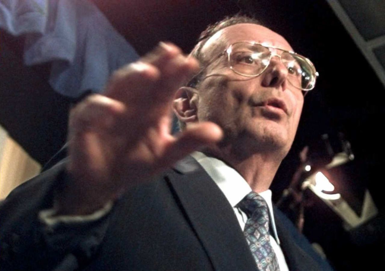 <strong>15 hours, 14 minutes:</strong> Sen. Alfonse D'Amato was somewhat of an oddity. The New York Republican was a conservative in a typically liberal state and very blunt and sometimes theatrical. Near the end of his filibuster of a pending tax increase, he chose to sing until finally giving up.