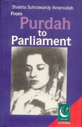 Shaista Suhrawardy Ikramullah was a Pakistani politician, diplomat and author who was one of very few Muslim women to be involved in the Pakistan movement at the fall of the British empire. 