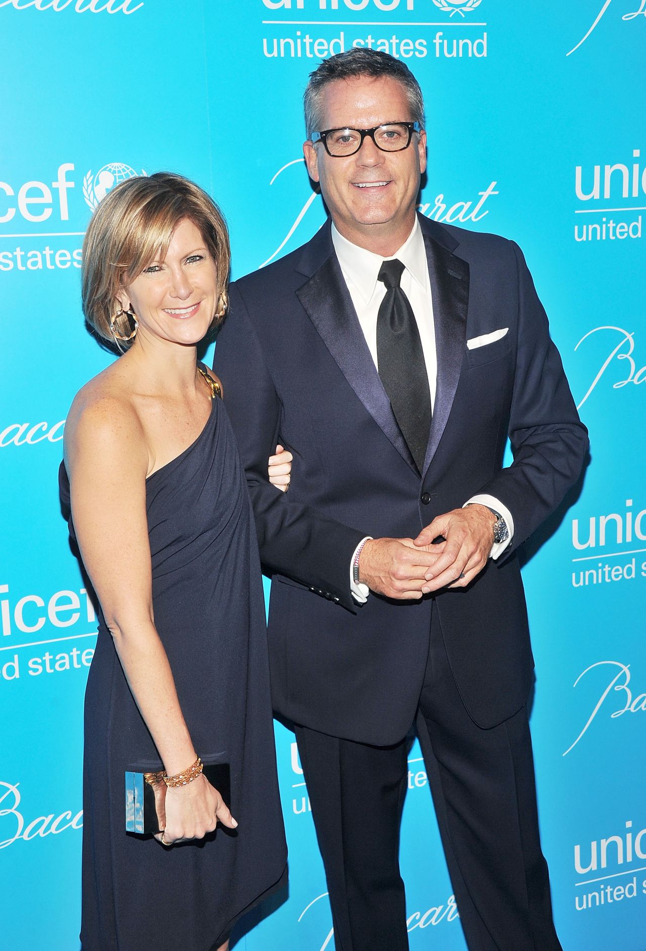 Mary Erdoes, pictured with her husband Phillip, made $15.4 million as CEO for asset management at JPMorgan Chase & Co. in 2011.