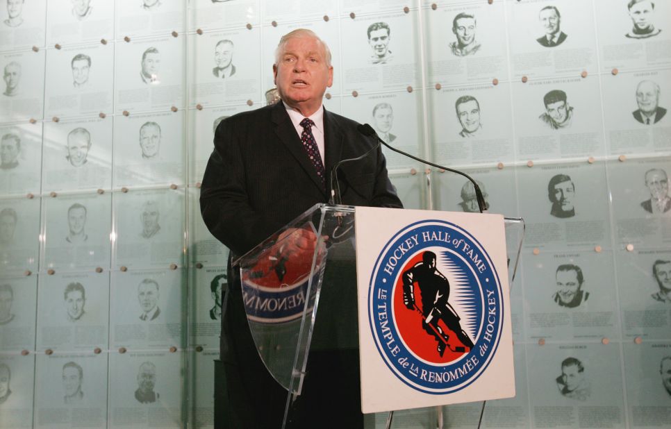 Bill Hay, who played with the Blackhawks for eight seasons, is seen at the Hockey Hall of Fame in Toronto in 2007. Hay is chairman and CEO of the Hockey Hall of Fame. 