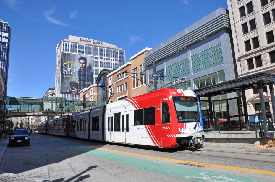 Ridership on Utah Transit Authority streetcars increased 6.44% during the third-quarter of 2014. 