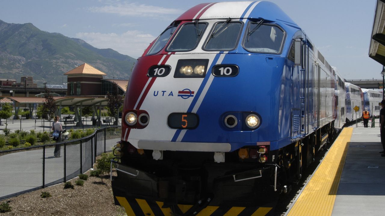 Public transit ridership shot up by 154 million rides in 2012, a study says. In Utah, commuter train ridership increased nearly 15%.