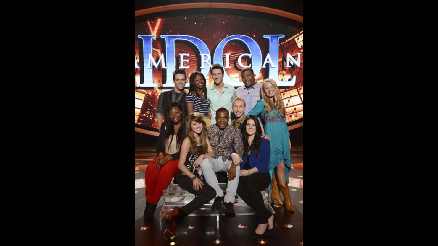 "American Idol" has announced its Top 10 for season 12.